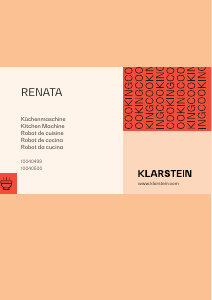 Manual de uso Klarstein 10040500 Renata Batidora de pie