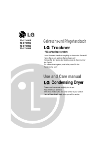 Manual LG TD-C70212E Dryer