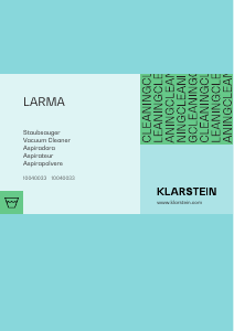 Bedienungsanleitung Klarstein 10040033 Larma Staubsauger
