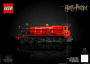 Rokasgrāmata Lego set 76405 Harry Potter Cūkkārpas ekspresis — kolekcionāra izdevums