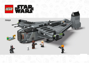 Rokasgrāmata Lego set 75323 Star Wars Justifier