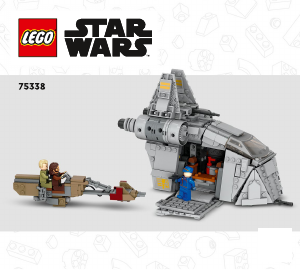 Vadovas Lego set 75338 Star Wars Pasala Ferrix planetoje