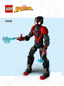 Brugsanvisning Lego set 76225 Super Heroes Miles Morales-figur