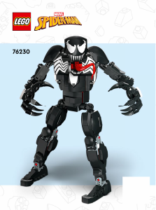 Manual de uso Lego set 76230 Super Heroes Figura de Venom