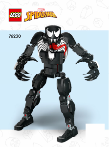 Manual Lego set 76230 Super Heroes Venom Figure