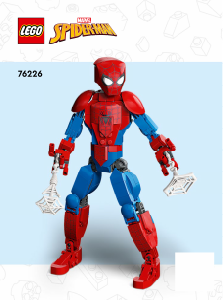 Handleiding Lego set 76226 Super Heroes Spider-Man figuur