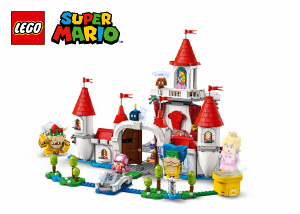 Manuale Lego set 71408 Super Mario Pack espansione Castello di Peach