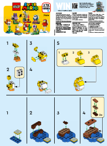 Mode d’emploi Lego set 71410 Super Mario Pack surprise de personnage – Série 5