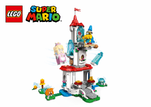 Instrukcja Lego set 71407 Super Mario Cat Peach i lodowa wieża — zestaw rozszerzający