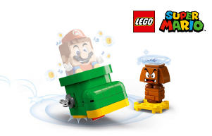 Vadovas Lego set 71404 Super Mario Goomba batų papildomas rinkinys