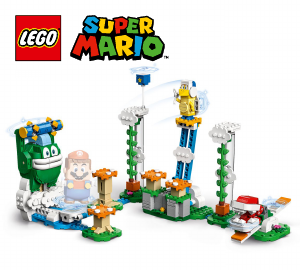 Manual Lego set 71409 Super Mario Big Spikes cloudtop challenge expansion set