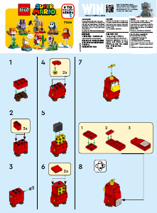 Manual Lego set 71410 Super Mario Character Packs - Magikoopa