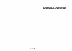 Mode d’emploi AVEA AT540B Réfrigérateur