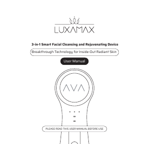 Handleiding Luxamax AVA Gezichtsreinigingsborstel