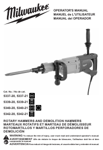 Handleiding Milwaukee 5339-21 Breekhamer