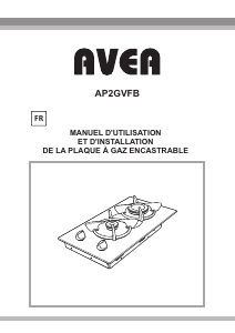 Mode d’emploi AVEA AP2GVFB Table de cuisson