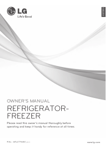 Manual LG GBB539PZQZS Fridge-Freezer