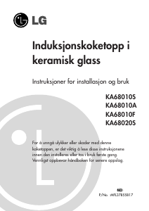Bruksanvisning LG KA68020S Kokeplate