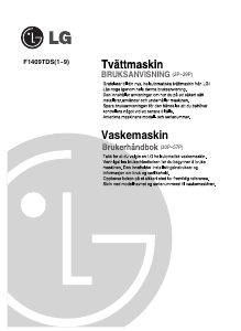 Bruksanvisning LG F1409TDS Tvättmaskin