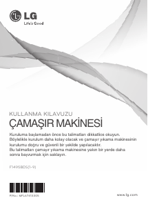 Kullanım kılavuzu LG F1495BDS Çamaşır makinesi