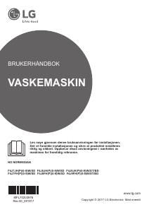 Bruksanvisning LG F4J8JH2WD Vaskemaskin