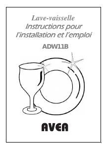 Mode d’emploi AVEA ADW11B Lave-vaisselle