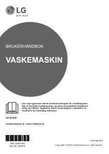 Bruksanvisning LG FH4G7TDN1 Vaskemaskin