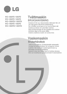 Bruksanvisning LG WD-1280FD Vaskemaskin
