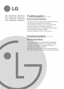 Bruksanvisning LG WD-1465FD Vaskemaskin