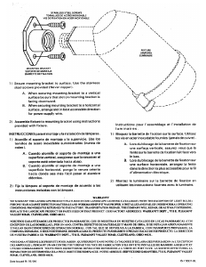 Manual Kichler 15607AZT Surface Lamp