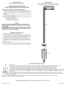 Handleiding Kichler 15805BKT27R Shallow Lamp