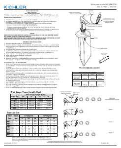 Manual Kichler 16017AZT27 VLO Lamp