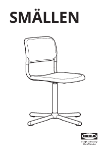 Rokasgrāmata IKEA SMALLEN Biroja krēsls