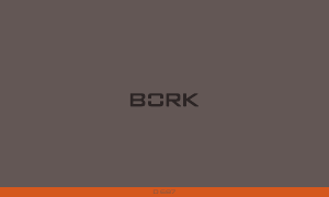 Руководство BORK D686 Щетка для чистки лица