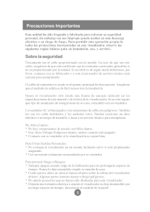 Manual de uso LG 566LM Monitor de LCD