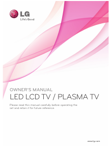 Handleiding LG 55LW6500 LED televisie