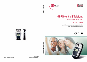 Kullanım kılavuzu LG C3400 Cep telefonu