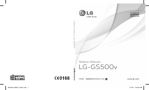 Kullanım kılavuzu LG GS500V Cep telefonu