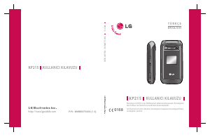 Kullanım kılavuzu LG KP215 Cep telefonu