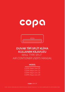 Handleiding COPA Naya Line 24 Airconditioner