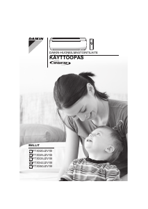 Käyttöohje Daikin FTXS25J2V1B Ilmastointilaite