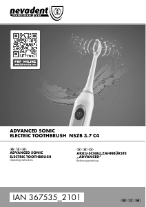Manual Nevadent IAN 367535 Electric Toothbrush