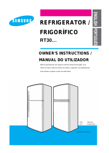 Manual Samsung RT30MASW Frigorífico combinado