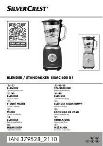 Handleiding SilverCrest IAN 379528 Blender