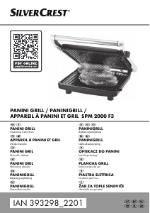 Manuale SilverCrest IAN 393298 Grill a contatto