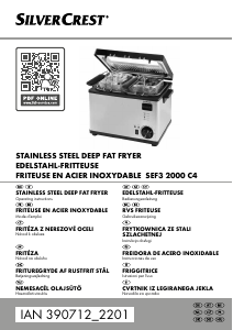 Manual SilverCrest IAN 390712 Deep Fryer