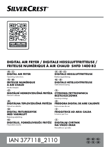 Manual SilverCrest IAN 377118 Deep Fryer