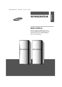 Mode d’emploi Samsung RT34MASW Réfrigérateur combiné