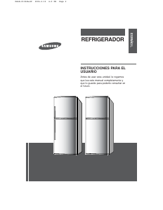 Manual de uso Samsung RT34VASW Frigorífico combinado