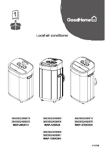 Manual GoodHome WAP-12EK26H Air Conditioner